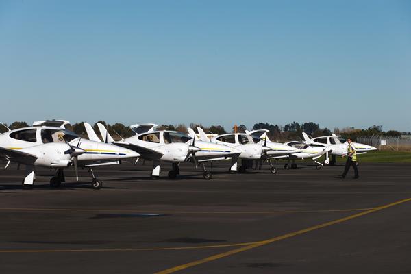 CTC Crew Training Centre Hamilton NZ-partial training fleet